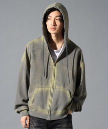 LAND MUSEUM | LAND MUSEUM／タイダイフードジップ(パーカー)