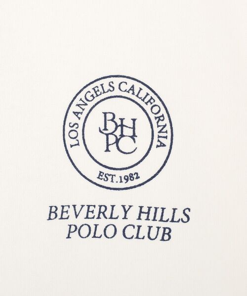 BEVERLY HILLS POLO CLUB(ビバリーヒルズポロクラブ)の「【BEVERLY HILLS POLO CLUB】バックプリントTシャツ(Tシャツ/カットソー・レディース・ネイビー/オフホワイト・FREE)」の18枚目の写真