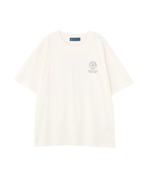 BEVERLY HILLS POLO CLUB(ビバリーヒルズポロクラブ)の「【BEVERLY HILLS POLO CLUB】バックプリントTシャツ(Tシャツ/カットソー・レディース・ネイビー/オフホワイト・FREE)」の21枚目の写真
