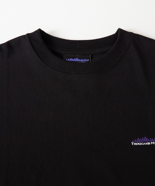 THOUSAND MILE（サウザンドマイル）の「[THOUSAND MILE/サウザンドマイル] ヒストリーロゴ バックプリント ショートスリーブTシャツ（Tシャツ/カットソー・レディース・ホワイト/ブラック・M/L）」の5枚目の写真