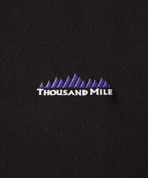 THOUSAND MILE（サウザンドマイル）の「[THOUSAND MILE/サウザンドマイル] ヒストリーロゴ バックプリント ショートスリーブTシャツ（Tシャツ/カットソー・レディース・ホワイト/ブラック・M/L）」の9枚目の写真