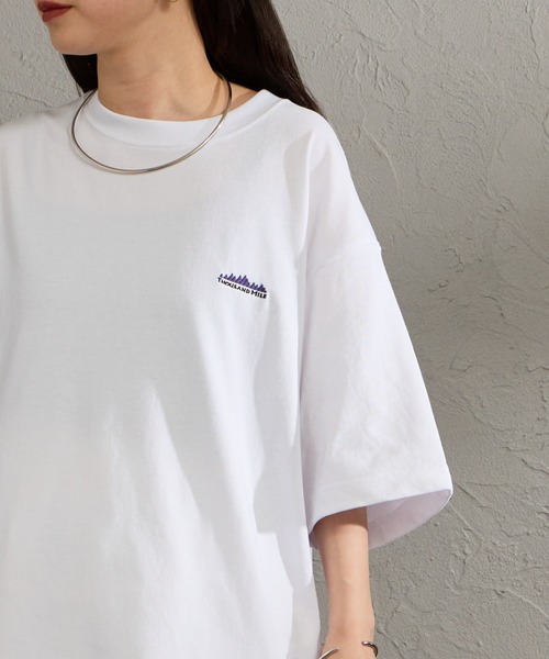 THOUSAND MILE（サウザンドマイル）の「[THOUSAND MILE/サウザンドマイル] ヒストリーロゴ バックプリント ショートスリーブTシャツ（Tシャツ/カットソー・レディース・ホワイト/ブラック・M/L）」の21枚目の写真