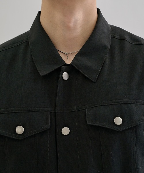 Jacket like half sleeve shirt / ジャケットライクハーフスリーブ