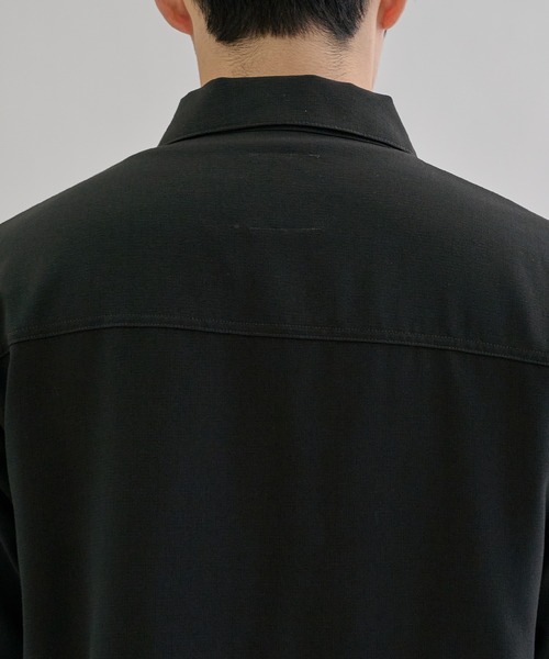 Jacket like half sleeve shirt / ジャケットライクハーフスリーブ
