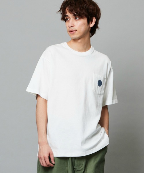 EDWIN（エドウィン）の「EDWIN エドウィン プリントTシャツ インディゴ 半袖（Tシャツ/カットソー・メンズ・ブルー/ホワイト・LARGE/MEDIUM/X-LARGE）」の4枚目の写真