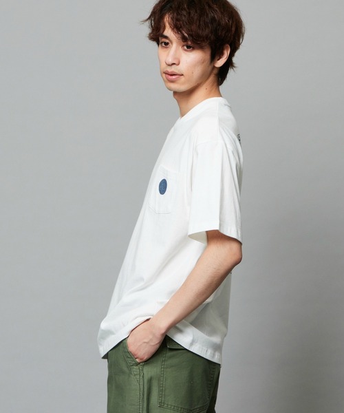 EDWIN（エドウィン）の「EDWIN エドウィン プリントTシャツ インディゴ 半袖（Tシャツ/カットソー・メンズ・ブルー/ホワイト・LARGE/MEDIUM/X-LARGE）」の5枚目の写真