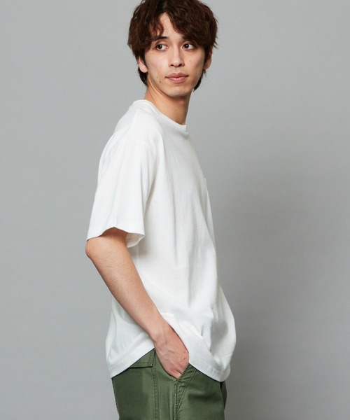 EDWIN（エドウィン）の「EDWIN エドウィン プリントTシャツ インディゴ 半袖（Tシャツ/カットソー・メンズ・ブルー/ホワイト・LARGE/MEDIUM/X-LARGE）」の6枚目の写真