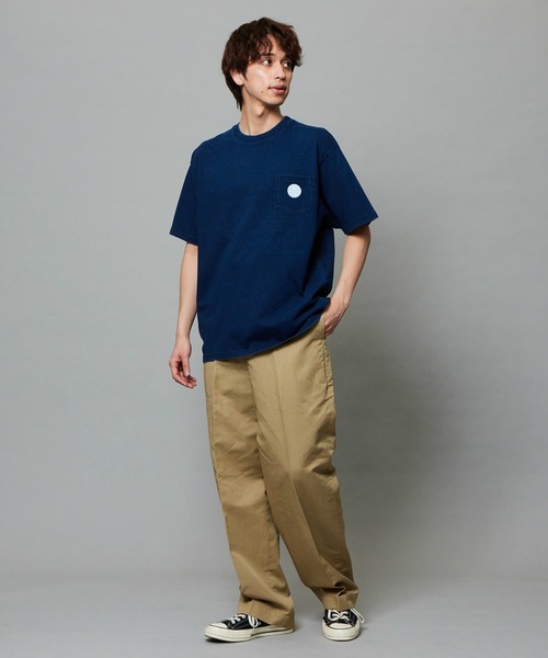 EDWIN（エドウィン）の「EDWIN エドウィン プリントTシャツ インディゴ 半袖（Tシャツ/カットソー・メンズ・ブルー/ホワイト・LARGE/MEDIUM/X-LARGE）」の18枚目の写真