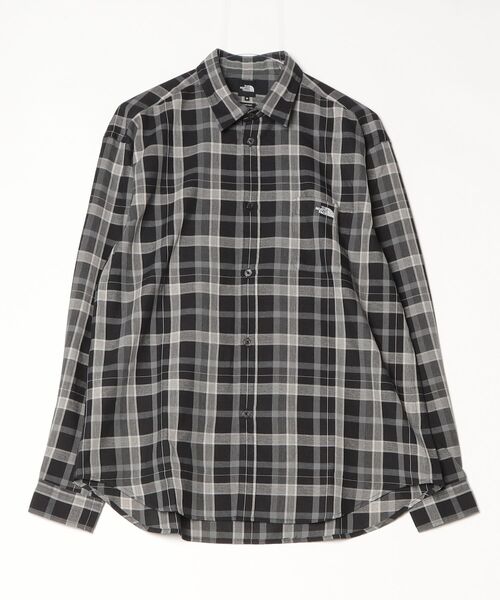 THE NORTH FACE（ザノースフェイス）の「ザ ノース フェイス THE NORTH FACE L/S FD Check Shirt ロングスリーブFDチェックシャツ（Tシャツ/カットソー・メンズ・ブラック/ブラウン・S/SS/XL/M/L）」の2枚目の写真