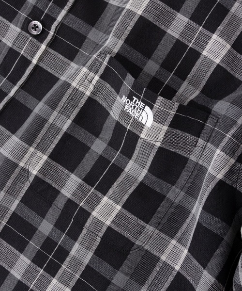 THE NORTH FACE（ザノースフェイス）の「ザ ノース フェイス THE NORTH FACE L/S FD Check Shirt ロングスリーブFDチェックシャツ（シャツ/ブラウス・メンズ・ブラック/ブラウン・S/SS/XL/M/L）」の5枚目の写真