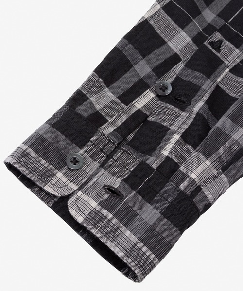 THE NORTH FACE（ザノースフェイス）の「ザ ノース フェイス THE NORTH FACE L/S FD Check Shirt ロングスリーブFDチェックシャツ（シャツ/ブラウス・メンズ・ブラック/ブラウン・S/SS/XL/M/L）」の6枚目の写真