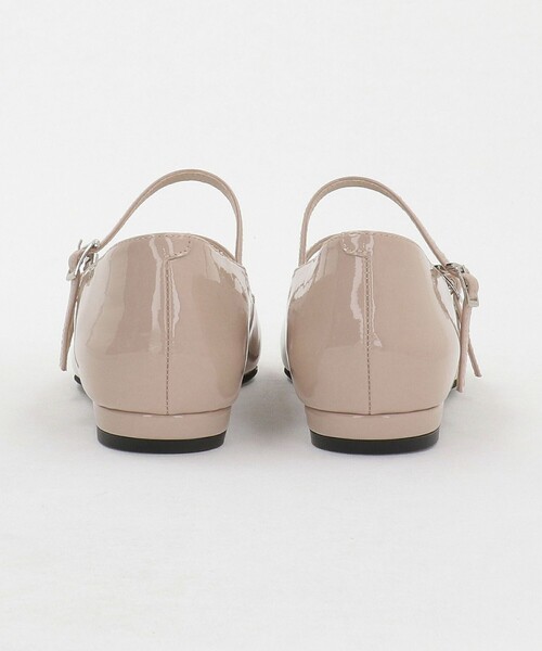 SY UNITED ARROWS(シーユナイテッドアローズ)の「<SY> ポインテッド ダブルストラップ フラット15↑(パンプス・レディース・ベージュ/シルバー/ダークブラウン/ブラック・22.5cm/23cm/22cm/23.5cm/24.5cm/24cm/25cm)」の8枚目の写真