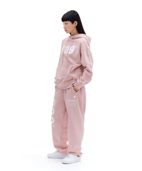 ARCHIVE BOLD（アーカイブボールド）の「939 LOGO SWEAT PANTS (PINK