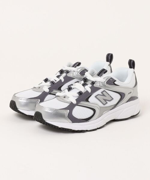 NEW BALANCE（ニューバランス）の「《New Balance》U408（スニーカー・レディース・シルバー系その他2/シルバー系その他・25.0cm/24.5cm/24.0cm/23.5cm/23.0cm/22.5cm/22.0cm）」の2枚目の写真