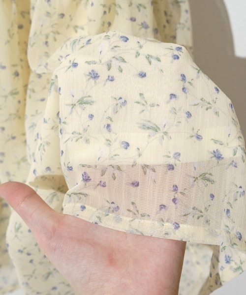 flower（フラワー）の「フェミニンキャミワンピース（ワンピース・レディース・ブラック/イエロー・FREE）」の16枚目の写真