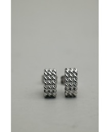 メッシュデザインミニマムピアス