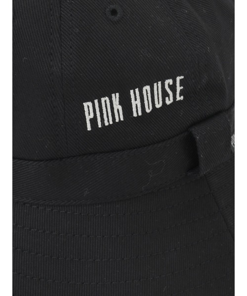 PINK HOUSE(ピンクハウス)の「ロゴ刺繍ハット(ハット・レディース・ブラック/アイボリー/ピンク/キャメル/カーキ・フリー)」の14枚目の写真