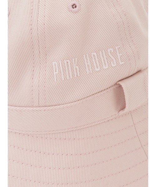 PINK HOUSE(ピンクハウス)の「ロゴ刺繍ハット(ハット・レディース・ブラック/アイボリー/ピンク/キャメル/カーキ・フリー)」の16枚目の写真