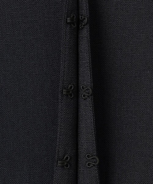 TOCCA(トッカ)の「BRIGHT BREEZE 半袖ショートジャケット(ノーカラージャケット・レディース・アイボリー系/ネイビー系・0/2/4/6)」の20枚目の写真