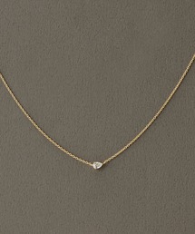 JUPITER(�W���s�^�[)�́yK18�z�y�A�V�F�C�v�_�C�������h�l�b�N���X<���悠��>/0.1ct/�S����35+3�p(�l�b�N���X)