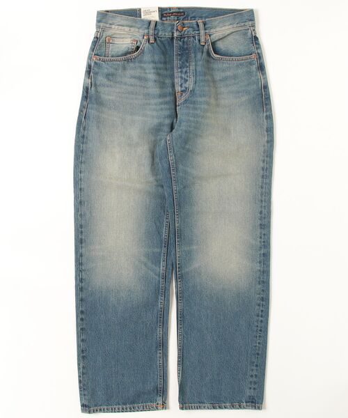 Nudie Jeans(ヌーディージーンズ)の「Nudie Jeans/ヌーディージーンズ Tuff Tony / ルーズストレートジーンズ / Clay Canyons / レングス30(デニムパンツ・メンズ・ライトインディゴブルー・29/30/31/32/33)」の8枚目の写真