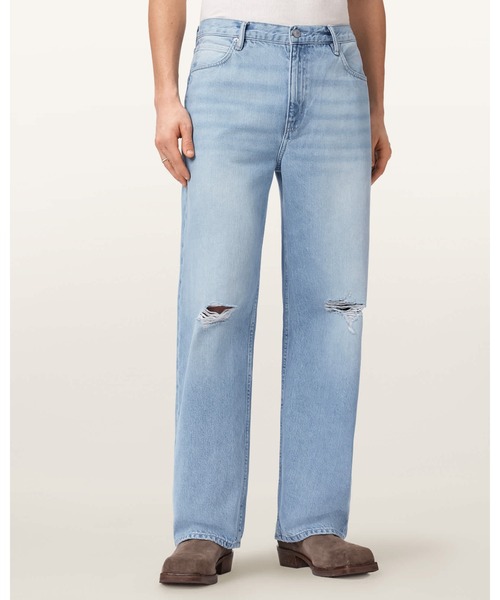 LENNY WIDE LEG DENIM JEANS | LENNY ワイド レッグ デニム ジーンズ 