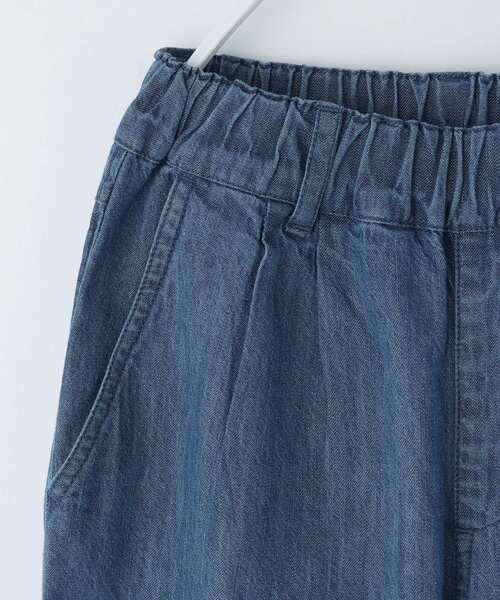 THE SHOP TK (ザ ショップ ティーケー )の「デニム 裾ゴム ジョガーパンツ(デニムパンツ・キッズ・ネイビー/ライトブルー・11/15 /14/13/12/16)」の10枚目の写真