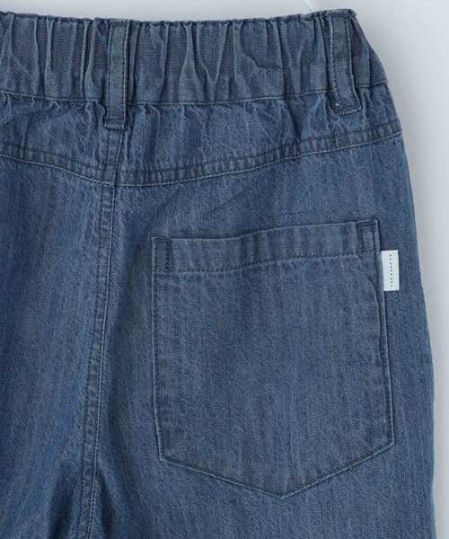 THE SHOP TK (ザ ショップ ティーケー )の「デニム 裾ゴム ジョガーパンツ(デニムパンツ・キッズ・ネイビー/ライトブルー・11/15 /14/13/12/16)」の11枚目の写真