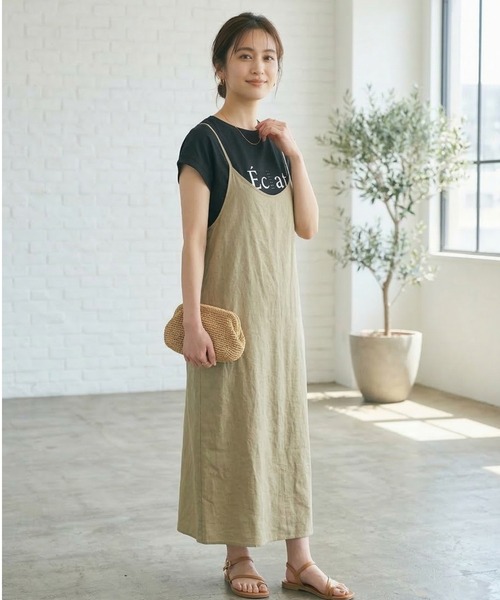 Belta attrice(ベルタアトリーチェ)の「【人気の!】Eclatロゴ フレンチスリーブTシャツ レディース バックタック カットソー上品 半袖トップス(Tシャツ/カットソー・レディース・ブラック/ライトパープル/ホワイト/サックスブルー・FREE)」の17枚目の写真