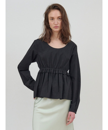 MUARMUS（ムアルムス）の「Amor Flare Blouse [Black]（シャツ/ブラウス）」