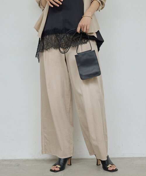 GALLARDAGALANTE(ガリャルダガランテ)の「【夏でも快適】シアーデニムパンツ(その他パンツ・レディース・ベージュ/ブルー・0/1)」の21枚目の写真