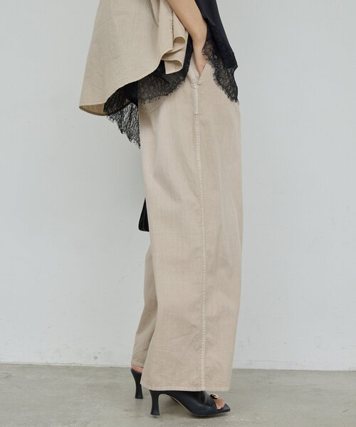 GALLARDAGALANTE(ガリャルダガランテ)の「【夏でも快適】シアーデニムパンツ(その他パンツ・レディース・ベージュ/ブルー・0/1)」の22枚目の写真