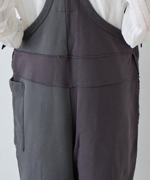 etsinta（エシンタ）の「【etsinta】スウェットオーバーサロペット（サロペット/オーバーオール・レディース・チャコールグレー/グレー・ONE SIZE）」の22枚目の写真