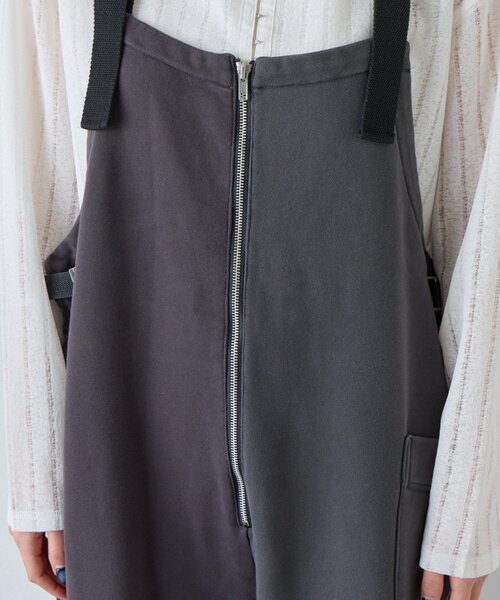 etsinta（エシンタ）の「【etsinta】スウェットオーバーサロペット（サロペット/オーバーオール・レディース・チャコールグレー/グレー・ONE SIZE）」の19枚目の写真
