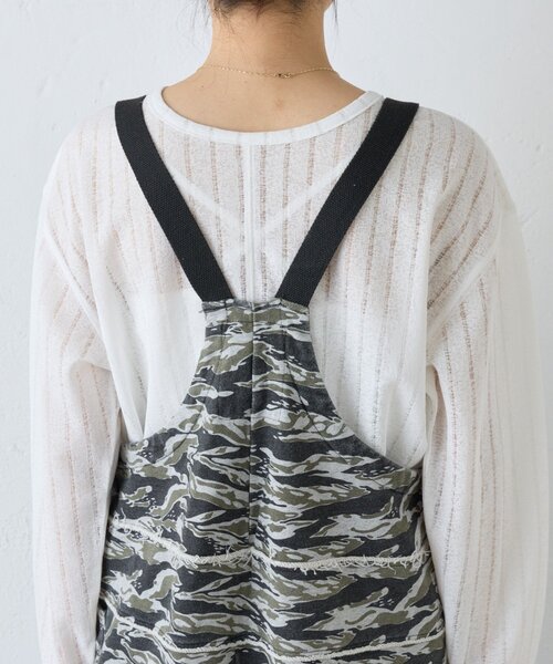 etsinta（エシンタ）の「【etsinta】スウェットオーバーサロペット（サロペット/オーバーオール・レディース・チャコールグレー/グレー・ONE SIZE）」の11枚目の写真