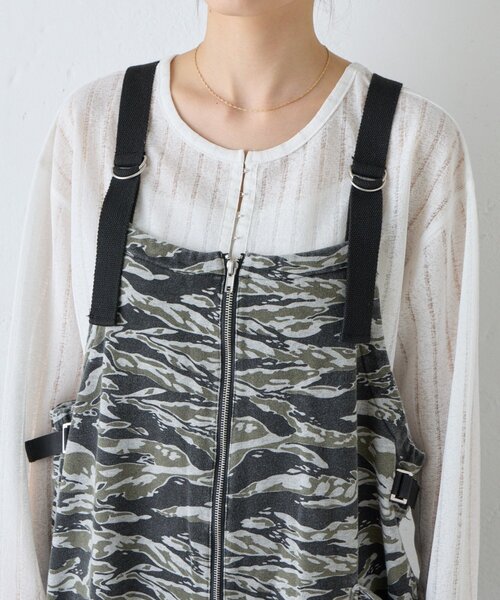 etsinta（エシンタ）の「【etsinta】スウェットオーバーサロペット（サロペット/オーバーオール・レディース・チャコールグレー/グレー・ONE SIZE）」の9枚目の写真