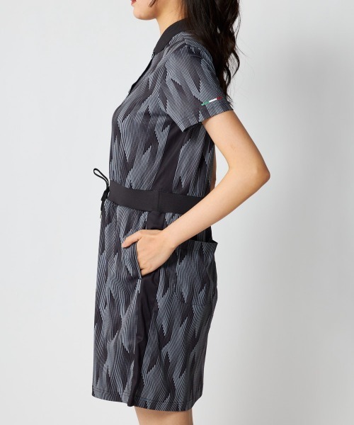 Kappa(カッパ)の「ワンピース(シャツワンピース・レディース・ブラック/グリーン/ホワイト・LL/M/S/L)」の22枚目の写真