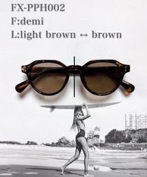 Astorflex（アストールフレックス）の「調光・偏光レンズ搭載 clown punt sunglasses / クラウンパント サングラス（サングラス）」