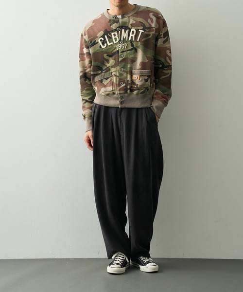 KHOKI（コッキ）の「【KHOKI/コッキ】Camo Sweat Cardigan