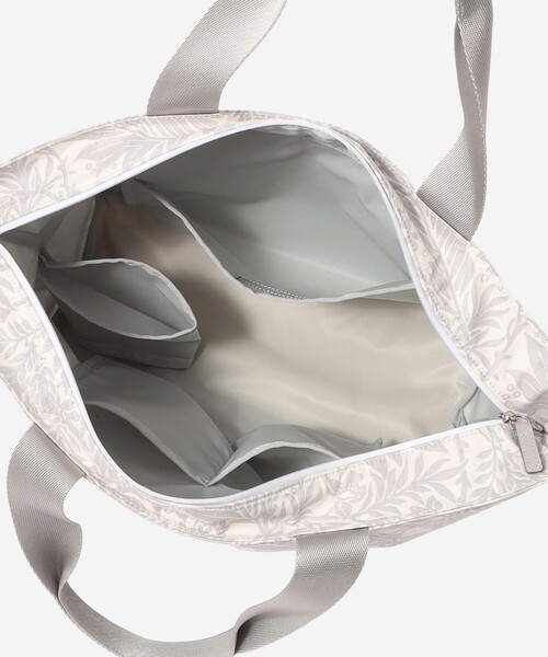 MACKINTOSH LONDON（マッキントッシュ ロンドン）の「【eclat5月号掲載】レインタフタプリントトートバッグ（トートバッグ・レディース・ベージュ/ライトブルー・FREE）」の11枚目の写真