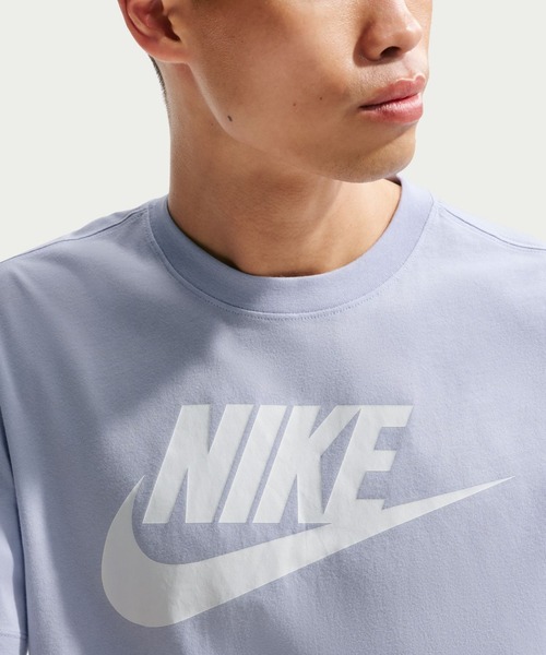 NIKE（ナイキ）の「ナイキ NIKE ナイキ NSW フューチュラ アイコン S/S Tシャツ（Tシャツ/カットソー・メンズ・ブルー・S/M/L/LL/3L）」の6枚目の写真
