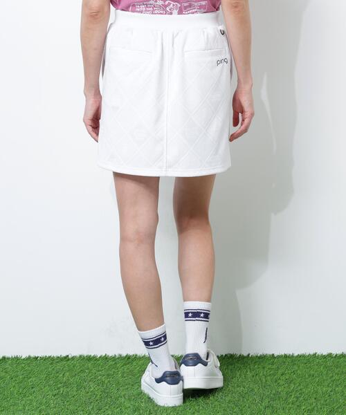 PING(ピン)の「【PING APPAREL】Mr.PINGストレッチジャカードスカート(スカート・レディース・ネイビー/ホワイト/グリーン・M/S/L/LL/XS)」の7枚目の写真