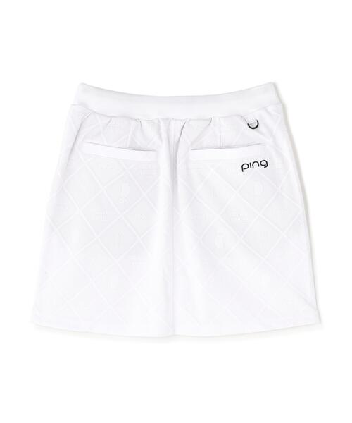 PING(ピン)の「【PING APPAREL】Mr.PINGストレッチジャカードスカート(スカート・レディース・ネイビー/ホワイト/グリーン・M/S/L/LL/XS)」の13枚目の写真