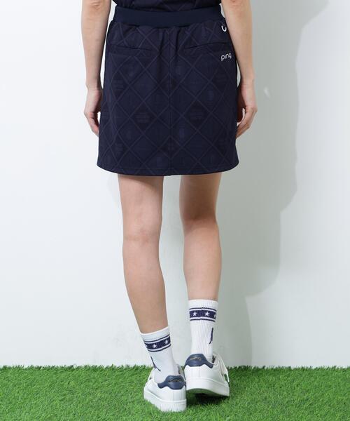PING(ピン)の「【PING APPAREL】Mr.PINGストレッチジャカードスカート(スカート・レディース・ネイビー/ホワイト/グリーン・M/S/L/LL/XS)」の18枚目の写真