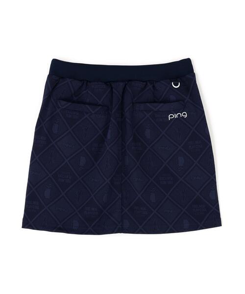 PING(ピン)の「【PING APPAREL】Mr.PINGストレッチジャカードスカート(スカート・レディース・ネイビー/ホワイト/グリーン・M/S/L/LL/XS)」の22枚目の写真