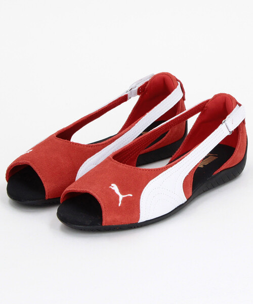 FREAK'S STORE(フリークスストア)の「PUMA/プーマ Speed Cat Sandal/スピードキャット サンダル(サンダル・レディース・ブラック/その他16/レッド/ナチュラル・23.0cm/24.0cm)」の2枚目の写真