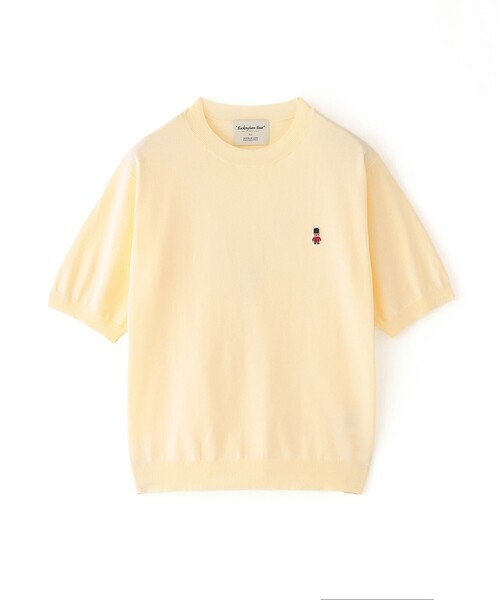 MACKINTOSH PHILOSOPHY(マッキントッシュ フィロソフィー)の「【WEB&一部店舗限定】バッキンガムベア ワッペンクルーネックニット(Tシャツ/カットソー・レディース・ライトイエロー/レッド系その他2/ネイビー/ブラック/ブラウン/ベージュ系その他・38)」の5枚目の写真