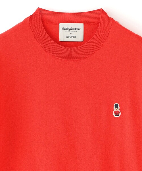 MACKINTOSH PHILOSOPHY(マッキントッシュ フィロソフィー)の「【WEB&一部店舗限定】バッキンガムベア ワッペンクルーネックニット(Tシャツ/カットソー・レディース・ライトイエロー/レッド系その他2/ネイビー/ブラック/ブラウン/ベージュ系その他・38)」の16枚目の写真
