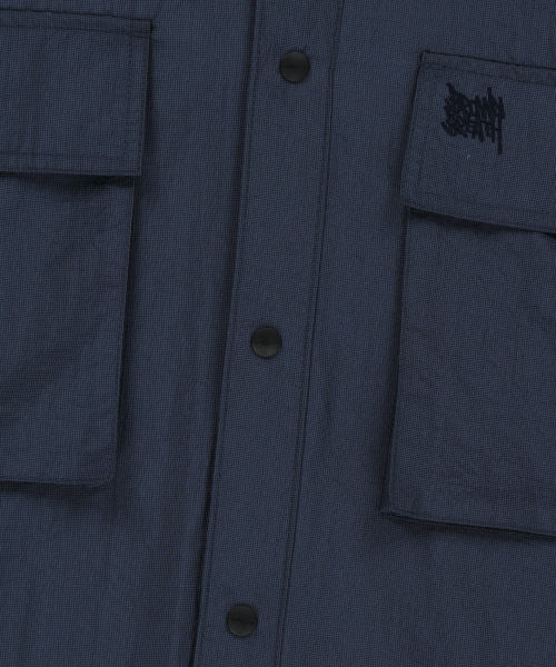 BROWNBREATH（ブラウンブレス）の「TAG RIPSTOP WORK SHIRTS - BLUE（シャツ/ブラウス・レディース・その他・SMALL/MEDIUM/LARGE/X-LARGE）」の4枚目の写真