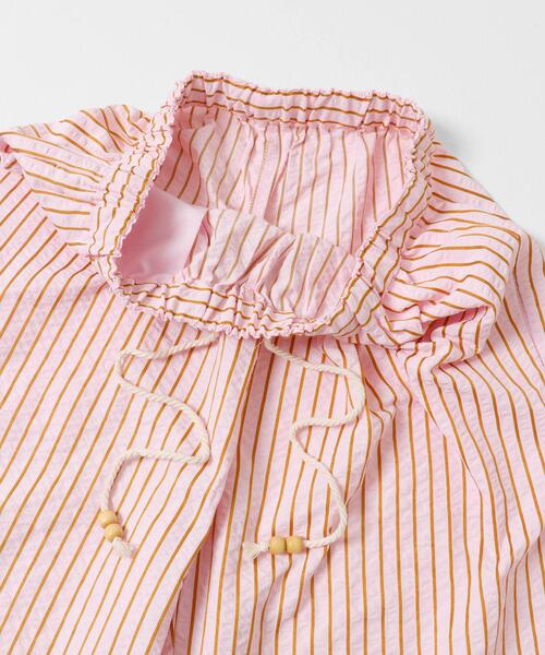 URBAN RESEARCH Sonny Label（アーバンリサーチサニーレーベル）の「ストライプセミワイドイージーパンツ（その他パンツ・レディース・カーキ/ピンク/オフホワイト・FREE）」の5枚目の写真